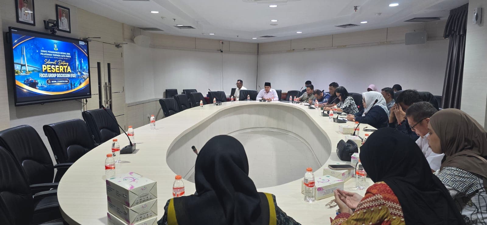 FGD Strategi Promosi Penanaman Modal Provinsi Kepri Digelar di Batam