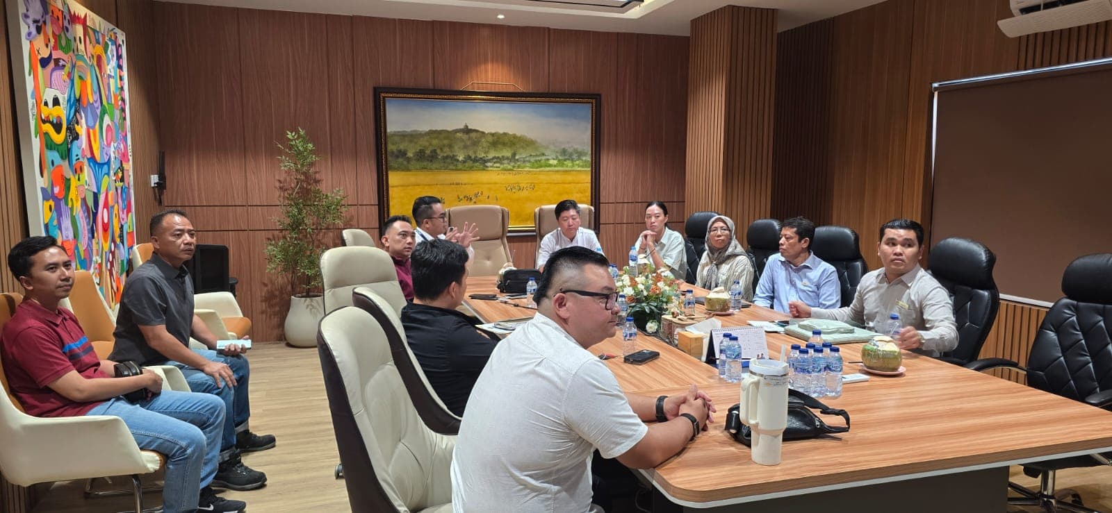 Rapat Koordinasi KADIN Kota Batam dan Manajemen PGS